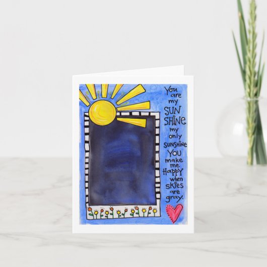 お前は俺のサンシャイン・ノテカードだ サンキューカード (正面)