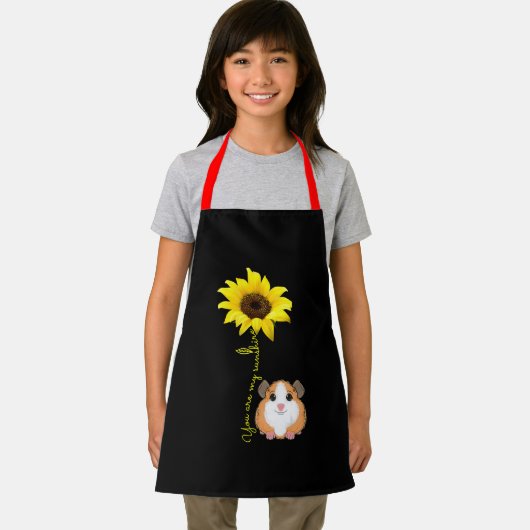 『お前は俺のサンシャイン・ヒマワリモルモット』 エプロン (インサイチュ)