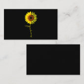 お前は俺のサンシャイン・ヒマワリー・ソフトボール 名刺 (正面/裏面)