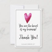 お前は俺のハートだ サンキューカード (正面)