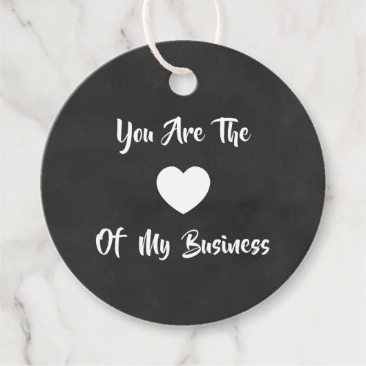 お前は俺のハートギフトラベルだ フェイバータグ (正面)