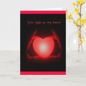 『お前は俺のハート』 カード (黄色い花)