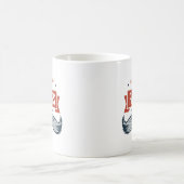 お前は俺のヒーローで幸せな父の日だ |マグカップ コーヒーマグカップ (中央)