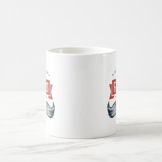 お前は俺のヒーローで幸せな父の日だ |マグカップ コーヒーマグカップ (中央)