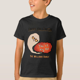 お前は俺のブーだ | かわいいハロウィーンの家族 Tシャツ