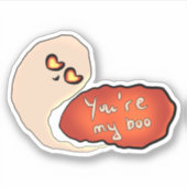 お前は俺のブーだ | かわいいハロウィーン シール (正面)