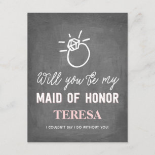 お前は俺のメイド・オブ・オーナー（花嫁付き添い人）ブライデスメイド 招待状