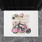 お前は俺の世界を揺れ動かす |カップルのオートバイ昇華 ドアマット