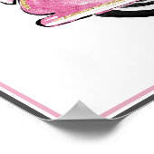 お前は俺の世界を揺れ動かす |カップルのオートバイ昇華 ポスター (角)