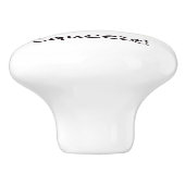 お前は俺の主な絞りレモンだ セラミックノブ (側面)