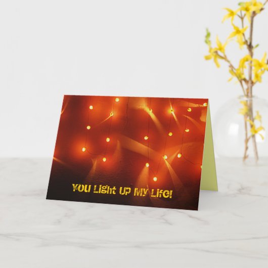 お前は俺の人生を照らす！ カード (黄色い花)