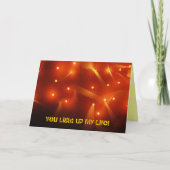 お前は俺の人生を照らす！ カード (正面)