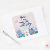 お前は俺の仲間だ スクエアシール (封筒)