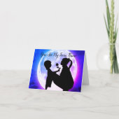 『お前は俺の双子の炎の母と娘のムーン』 カード (正面)