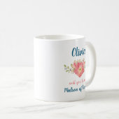 お前は俺の名誉の母になるか コーヒーマグカップ (正面右)