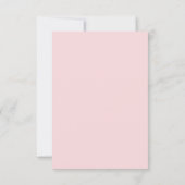 お前は俺の名誉カードのブライダルパーティ 招待状 (裏面)