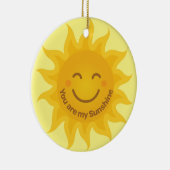 「お前は俺の太陽だ！」 ラブ引用文水彩 セラミックオーナメント (右)