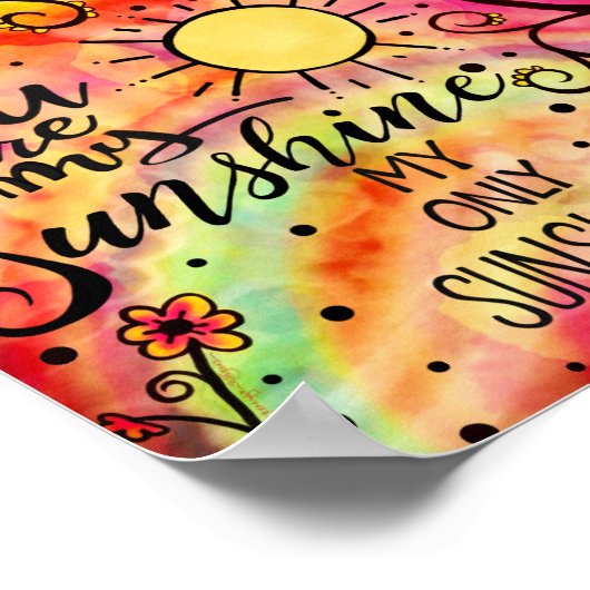 「お前は俺の太陽の光だ感動的」 ポスター (角)