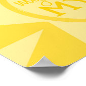 「お前は俺の太陽の光だ」ポスタープリント ポスター (角)