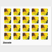 お前は俺の太陽の光、ひまわり スクエアシール (シート)