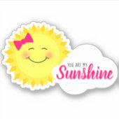 お前は俺の太陽ガーリーだ シール (正面)