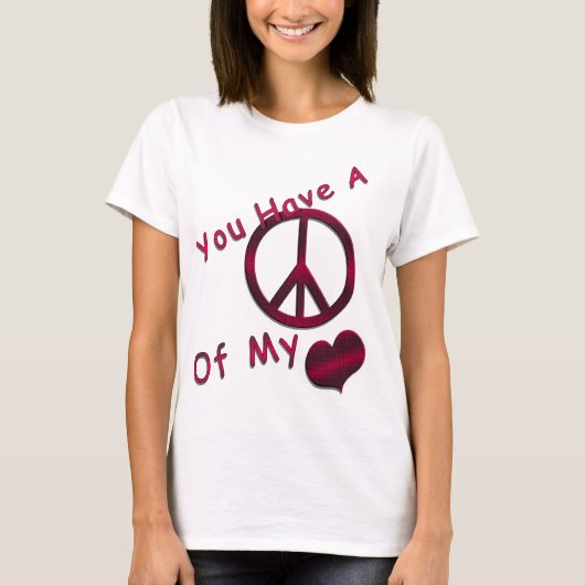 『お前は俺の女の子たちのハートTee』 Tシャツ (正面)