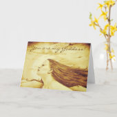 お前は俺の女神だ！ カード (黄色い花)