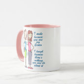 お前は俺の妹だ マグカップ (正面左)