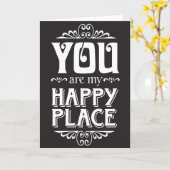 お前は俺の幸せ空白のだ カード (黄色い花)