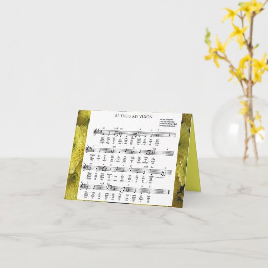 「お前は俺の幻だ」 カード (黄色い花)