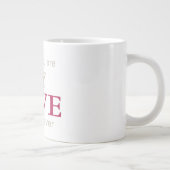 お前は俺の愛のマグカップだ ジャンボコーヒーマグカップ (右)