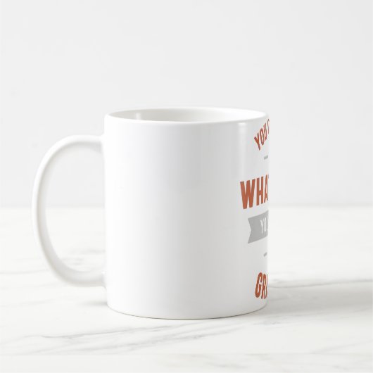 お前は俺の手柄じゃねぇか コーヒーマグカップ (左)