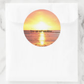 お前は俺の日差しだ.....シール ラウンドシール (バッグ)