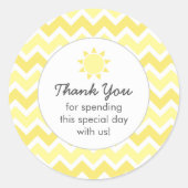 お前は俺の日照に好意を持ったバッグ感謝していだ ラウンドシール (正面)