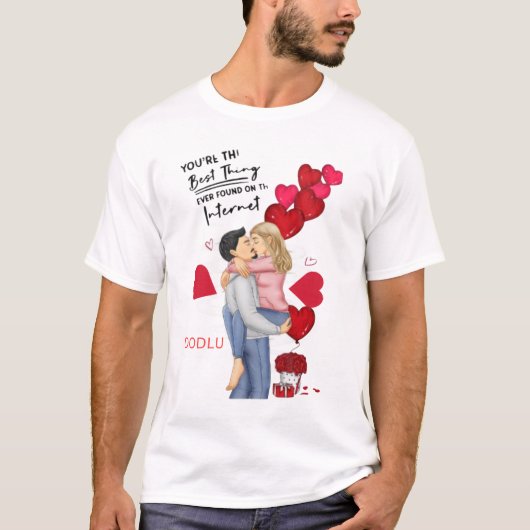 お前は俺の最高の捜索だ。 Tシャツ (正面)