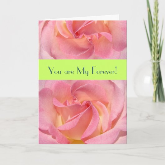 お前は俺の永遠だ！カードハッピーバレンタインデー シーズンカード (正面)