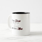 お前は俺の物だ ツートーンマグカップ (正面左)