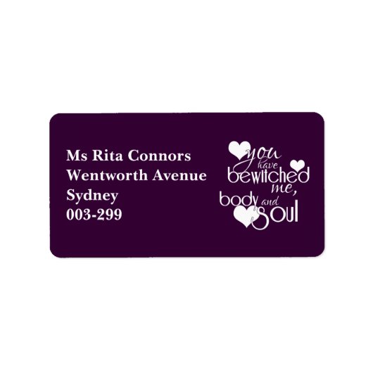 お前は俺の知恵を体と魂で ラベル (正面)