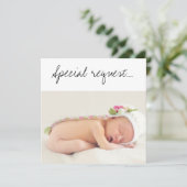 『お前は俺の神のごベビーになるか』 カード (スタンド正面)