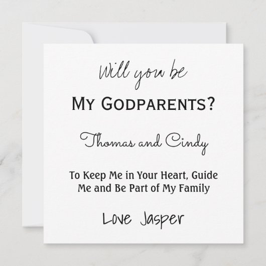 『お前は俺の神のごベビーになるか』 カード (裏面)