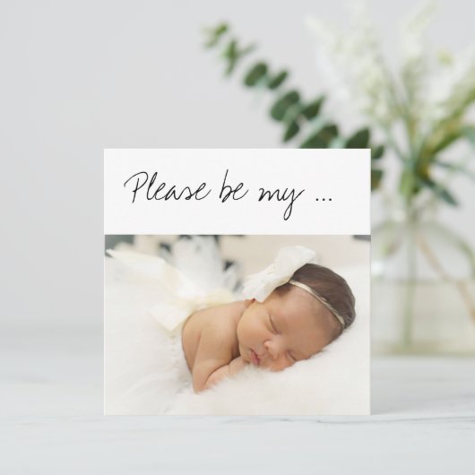 お前は俺の神の親になる女の子の写真カードになれ カード (スタンド正面)