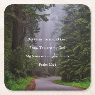 お前は俺の神コースターだ スクエアペーパーコースター