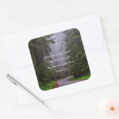 お前は俺の神ステッカーだ スクエアシール (封筒)