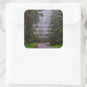 お前は俺の神ステッカーだ スクエアシール (バッグ)