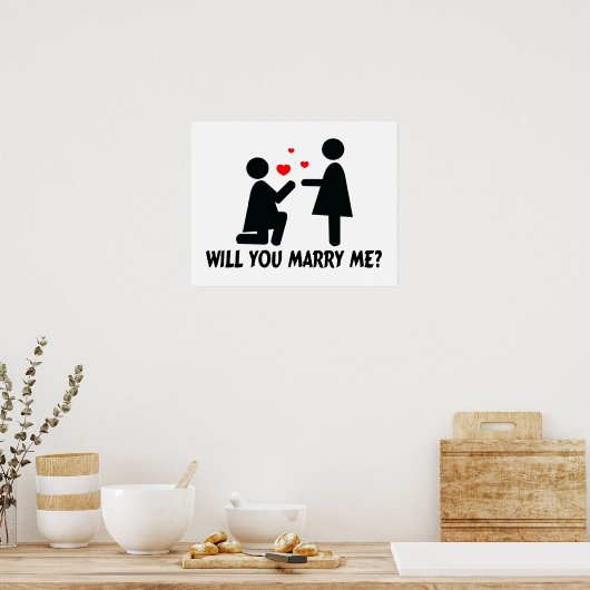 お前は俺の膝の上の女と結婚するか ポスター (キッチン)