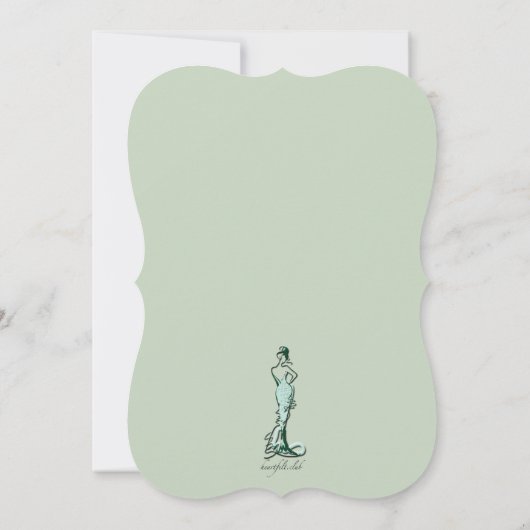 お前は俺の花嫁のカードになるか2番 招待状 (裏面)