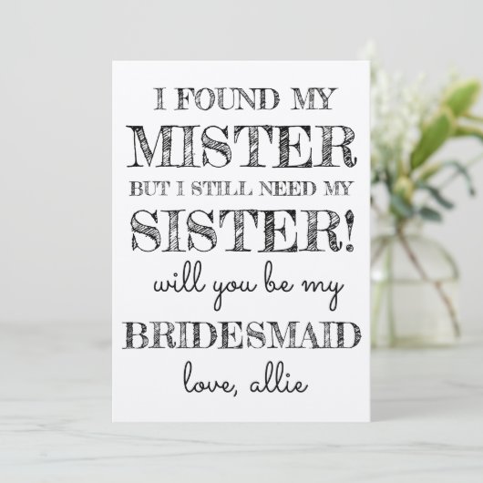 お前は俺の花嫁の付き添いになれ |カード 招待状 (スタンド正面)