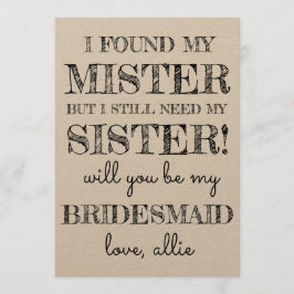 お前は俺の花嫁の付き添いになれ |カード 招待状