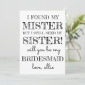 お前は俺の花嫁の付き添いになれ |カード 招待状 (スタンド正面)