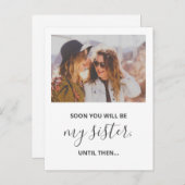 お前は俺の花嫁の写真になおもしろいるか インビテーションポストカード (正面/裏面)